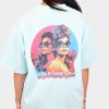 Samra Bayda Oversized T-shirt Baby Blue