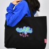 Sukkar Ziyada Wide Tote Bag Black