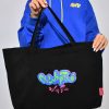 Sukkar Ziyada Wide Tote Bag Black - Image 2