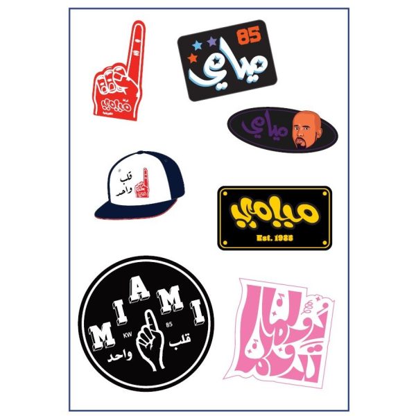 Miami Show The Sticker Collection 1
